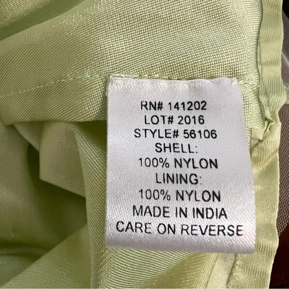 🔥HOST PICK🔥 Lotus Threads Green Sequined Formal Gown - Prom Dress - Wedding sz 8 - Picture 9 of 11